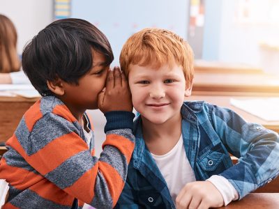 child talking